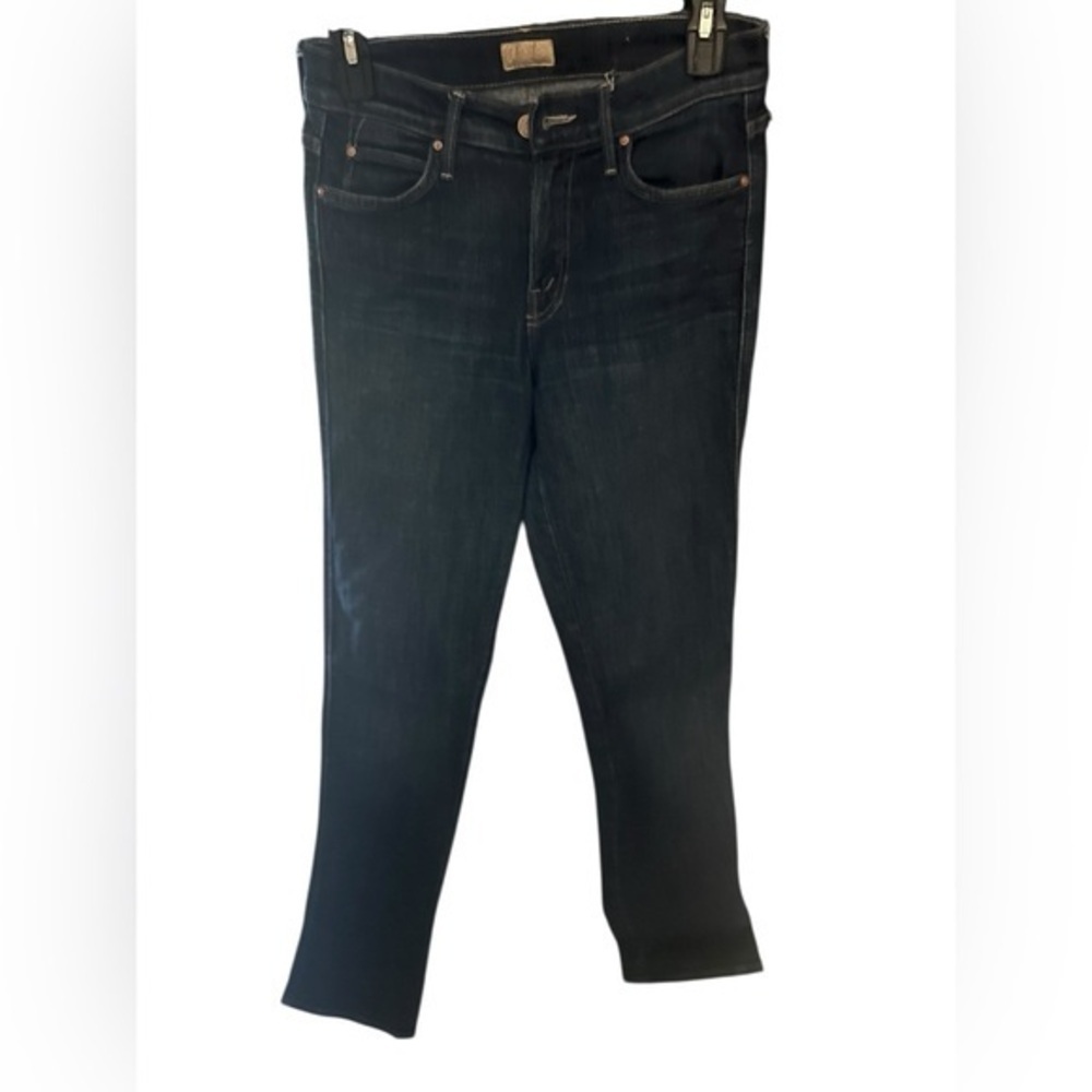 Mother Dark Wash Denim Jeans